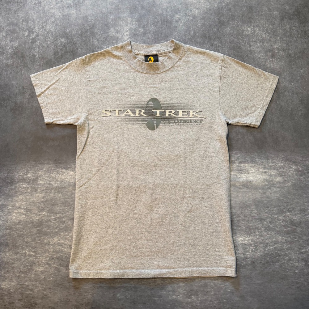 Vintage Star Trek The Experience Shirt Las Vegas Hilton Mens S Small Vtg Graphic